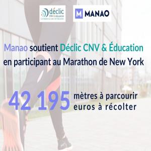 Manao soutient Declic CNV Education en participant au Marathon de New York2