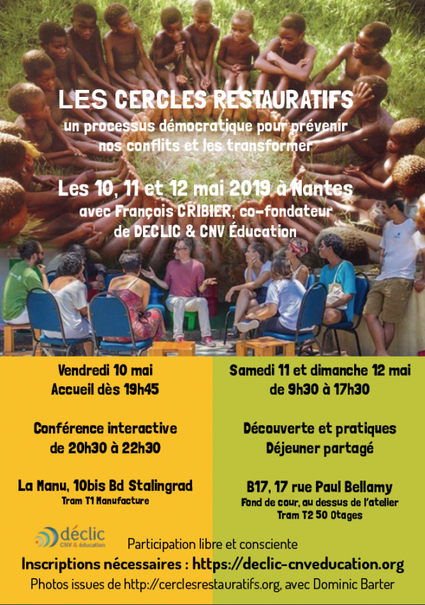 Affiche Cercle restauratif 2