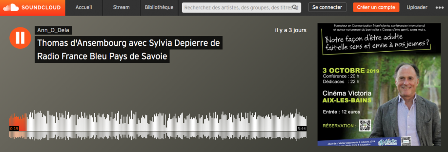 Thomas DAnsembourg Radio France Bleu Pays de Savoie 